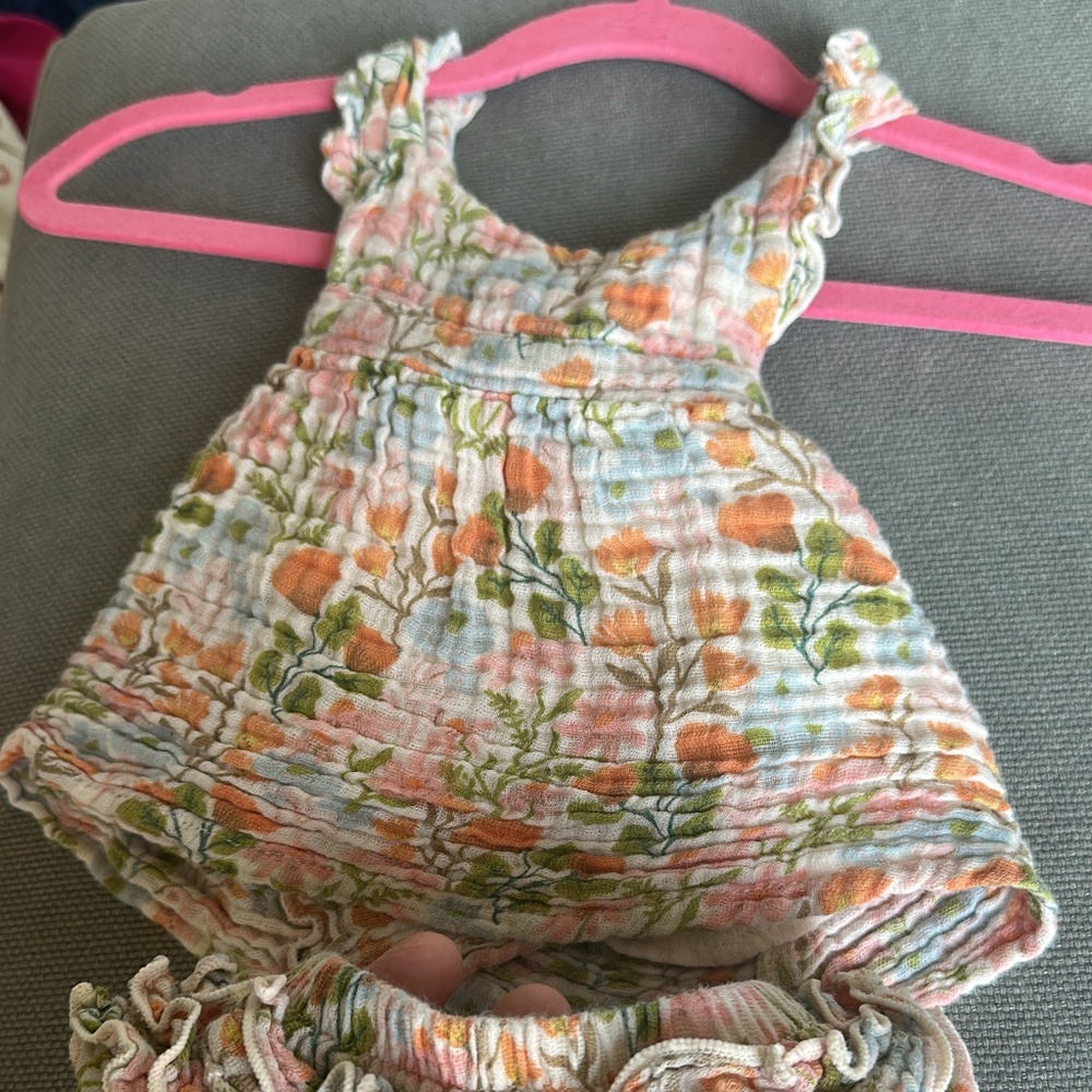 Angel dear dress set with bloomers
